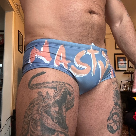 Nasty Pig Logo Sunga Swimsuit - Picture 9 of 10
